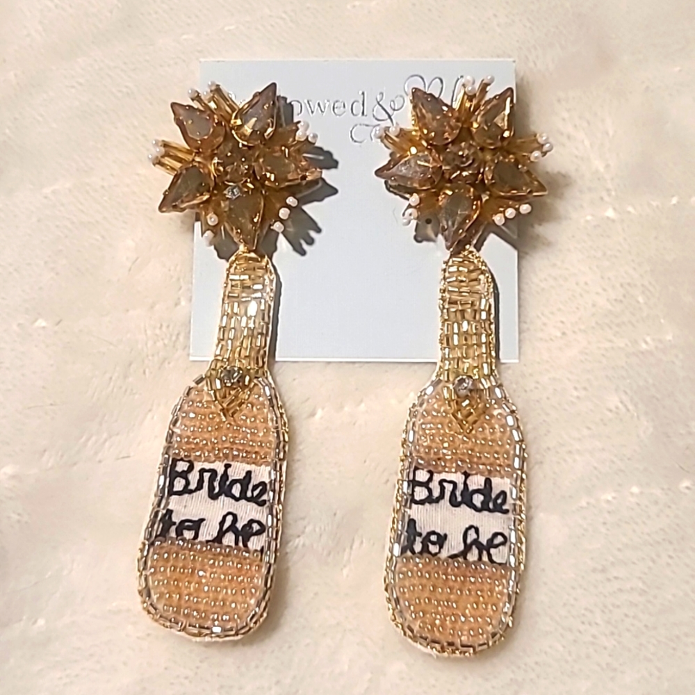 💍 Bride to Be Earrings ⭐